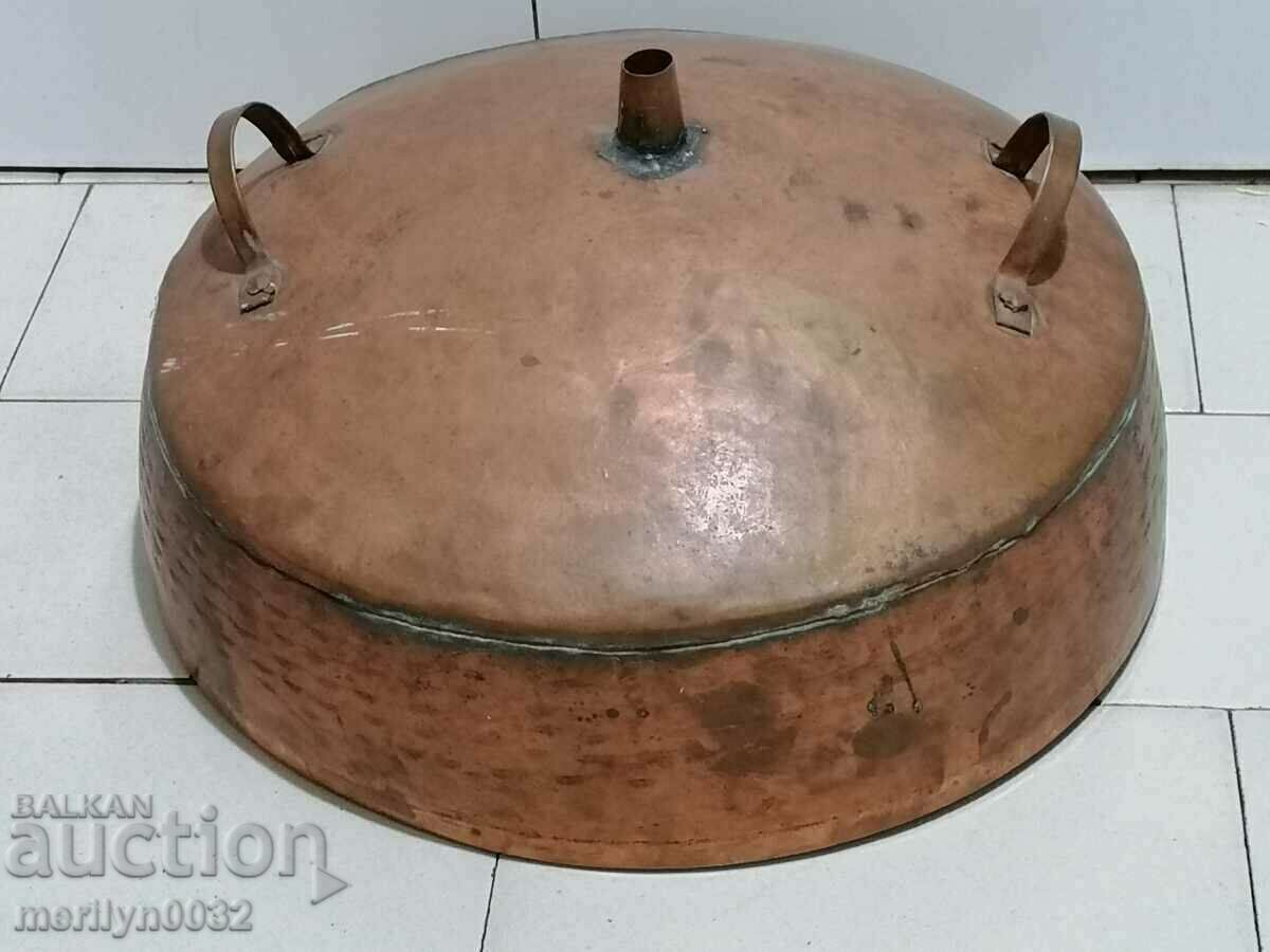 Auction Brandy pot without a pipe and a copper coil with a cup lid Auction Brandy pot without a pipe and a copper coil with a cup lid