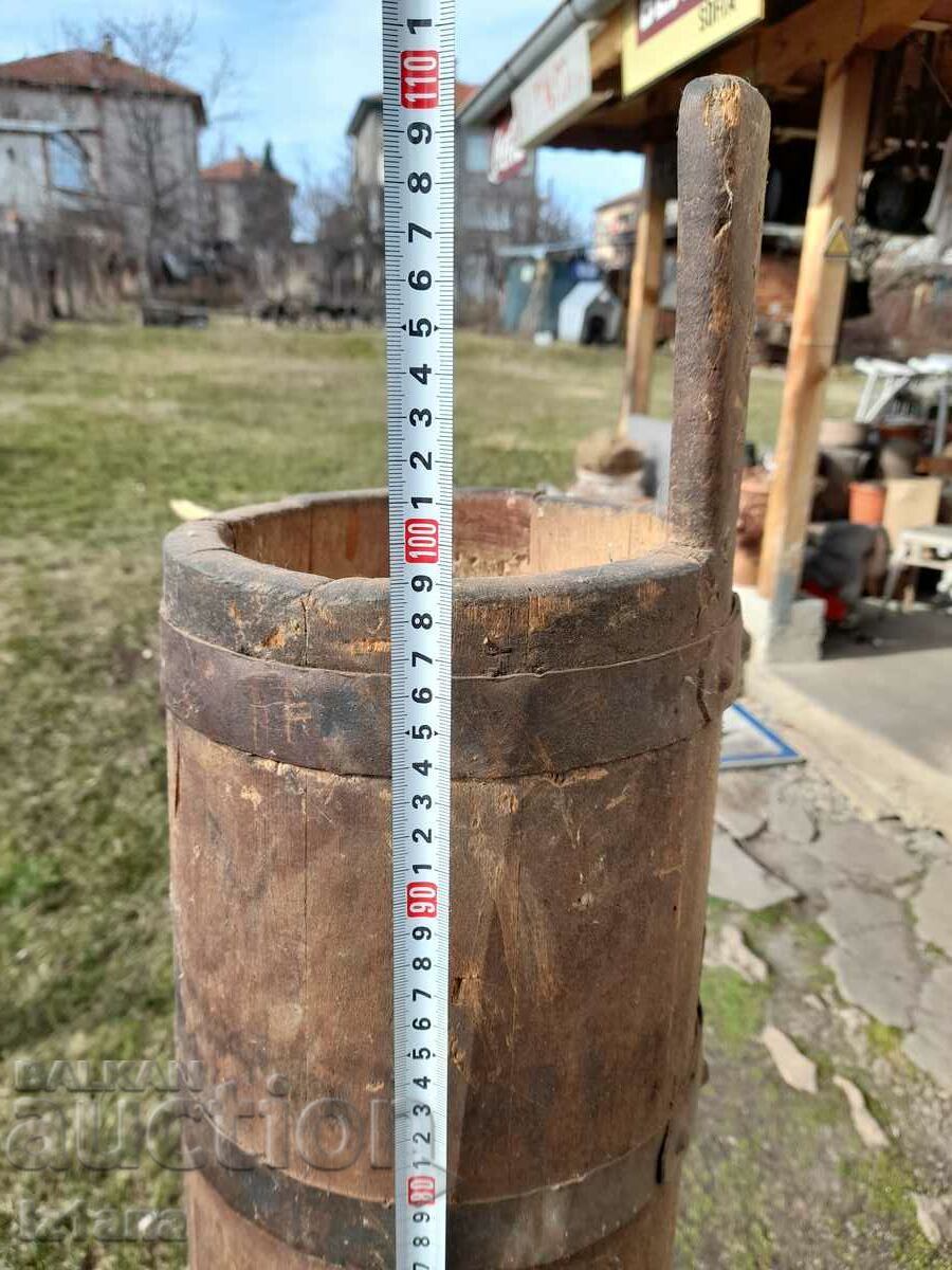 Old wooden piston, lump - 5 Old wooden piston, lump - 5