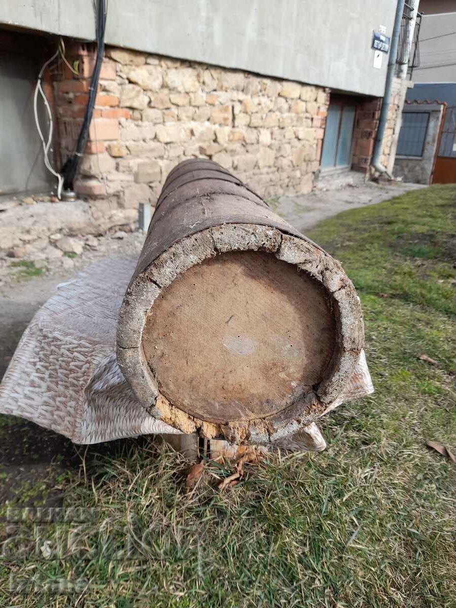 Old wooden piston, lump - 7 Old wooden piston, lump - 7