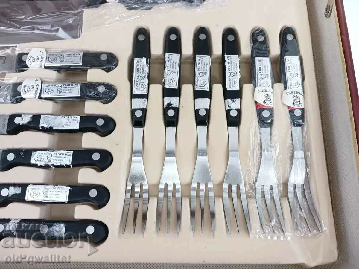 Utensils, handmade, German quality, unused - 6 Utensils, handmade, German quality, unused - 6