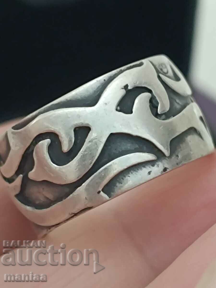 Auction Silver ring #DD4 Auction Silver ring #DD4