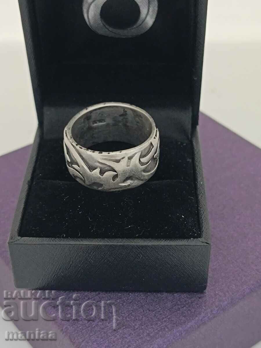 Silver ring #DD4