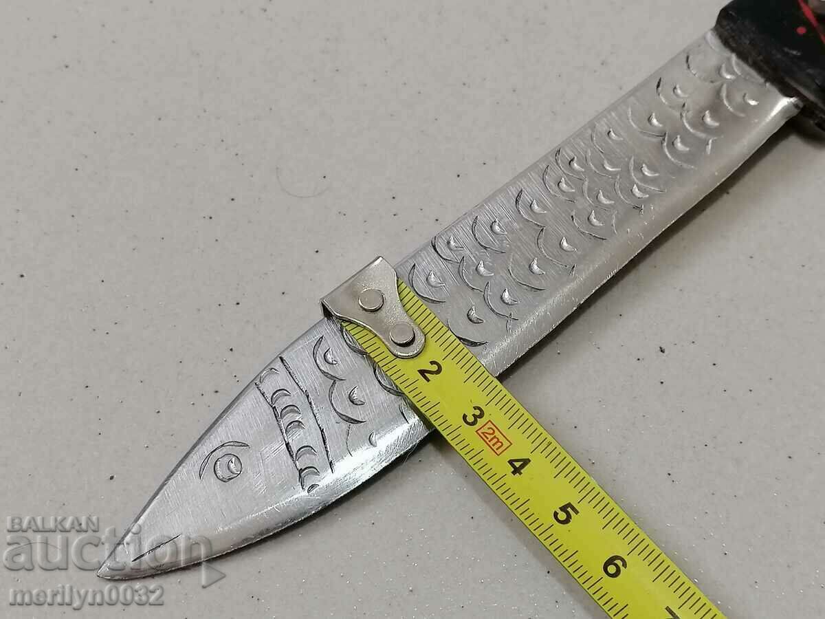 Παλιό ψαράδικο μαχαίρι επιταγή τύπου ψαρόλεμα από την κοινωνική περίοδο - 7 Παλιό ψαράδικο μαχαίρι επιταγή τύπου ψαρόλεμα από την κοινωνική περίοδο - 7