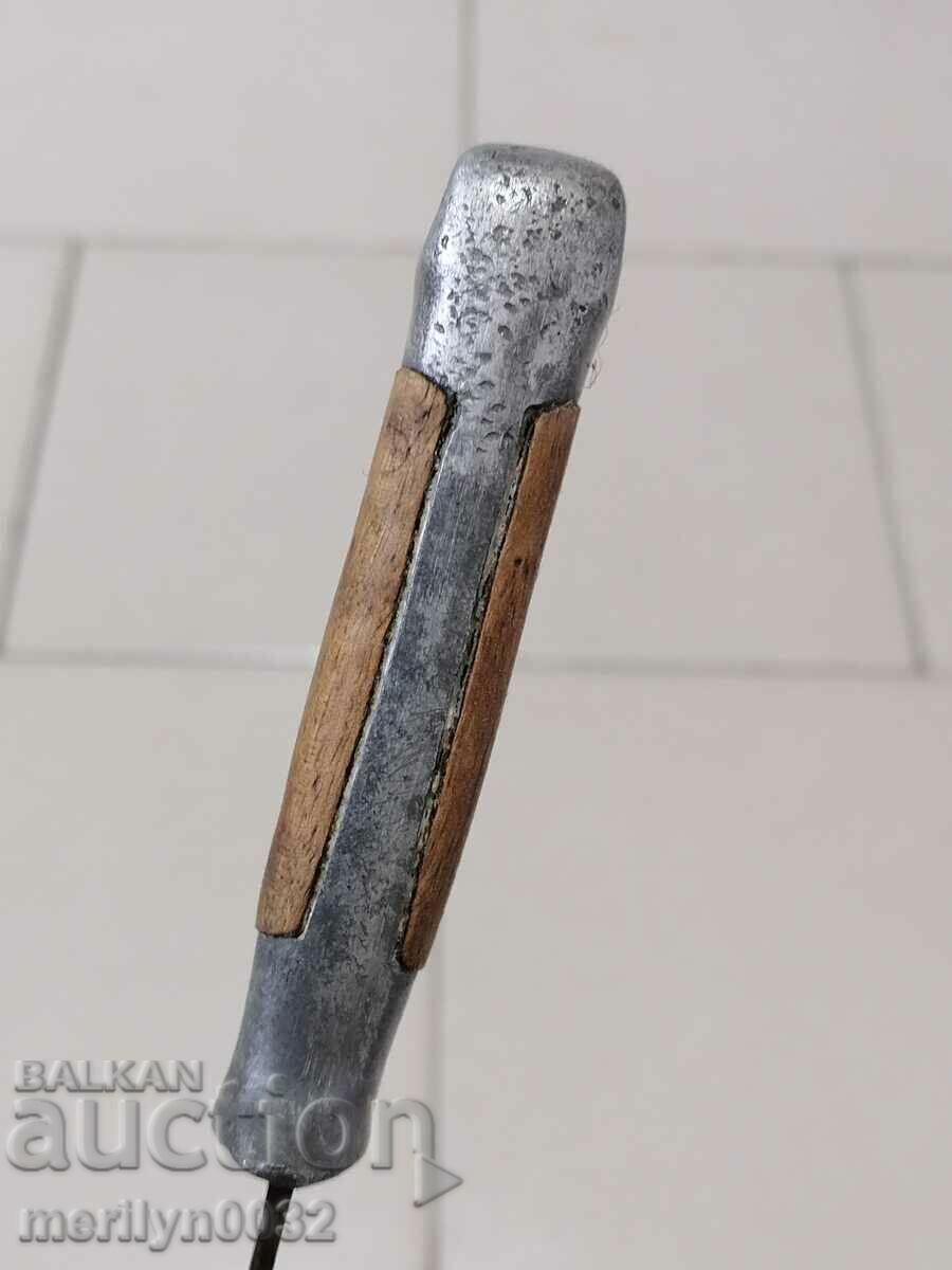 Old Bulgarian knife with an eagle head - 5