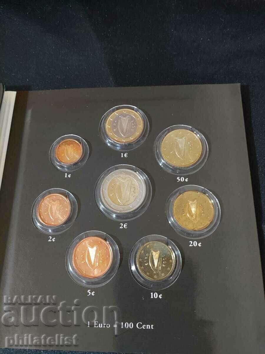 Complete set - Ireland 1p to 1 pound and Euro 2002 series with price 44.00 BGN | € 22.50 Complete set - Ireland 1p to 1 pound and Euro 2002 series with price 44.00 BGN | € 22.50