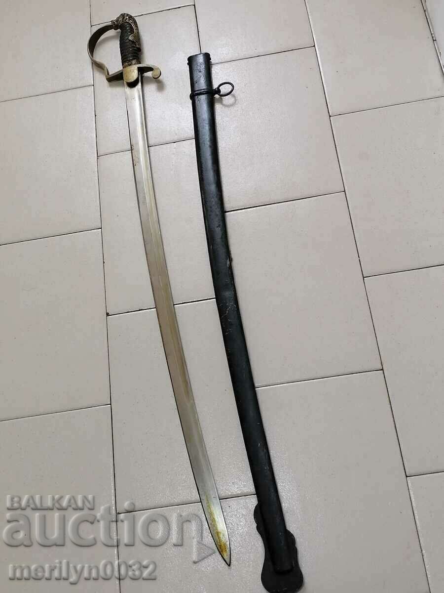 Παράδοση Βούλγαρος μάχιμος υπαξιωματικός σπαθί με σπαθί palash πούλια