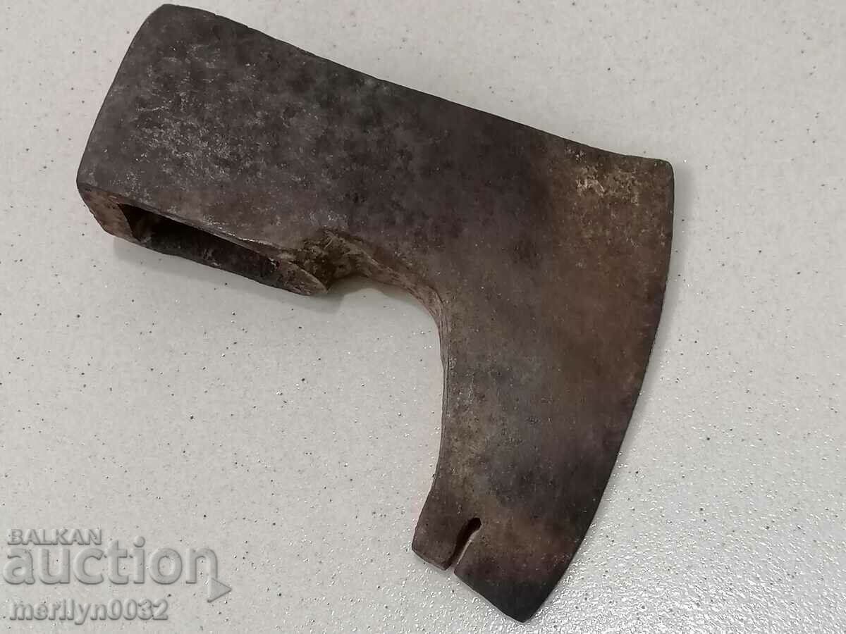Old ax, axe, saber blade wrought iron with price 53.00 BGN | € 27.10 Old ax, axe, saber blade wrought iron with price 53.00 BGN | € 27.10