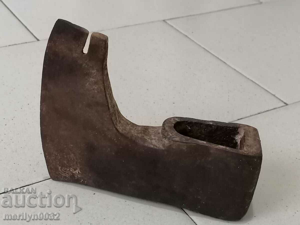 Delivery of Old ax, axe, saber blade wrought iron Delivery of Old ax, axe, saber blade wrought iron