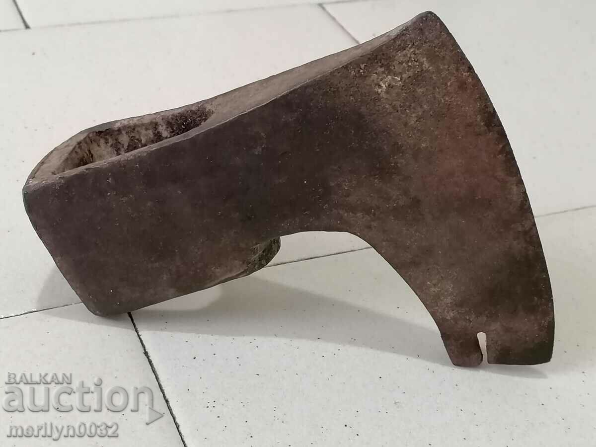 Old ax, axe, saber blade wrought iron - 5 Old ax, axe, saber blade wrought iron - 5