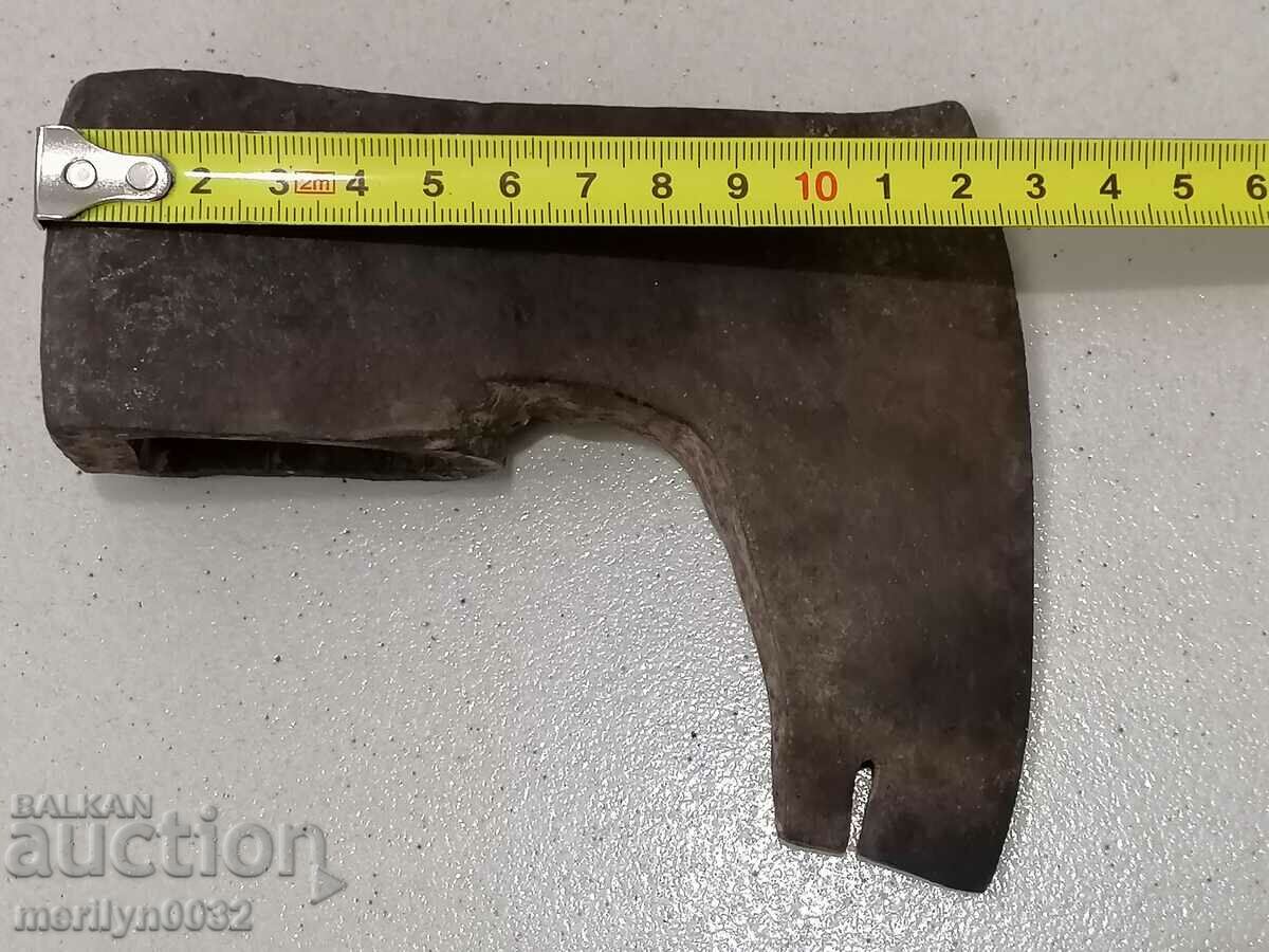 Old ax, axe, saber blade wrought iron - 6 Old ax, axe, saber blade wrought iron - 6