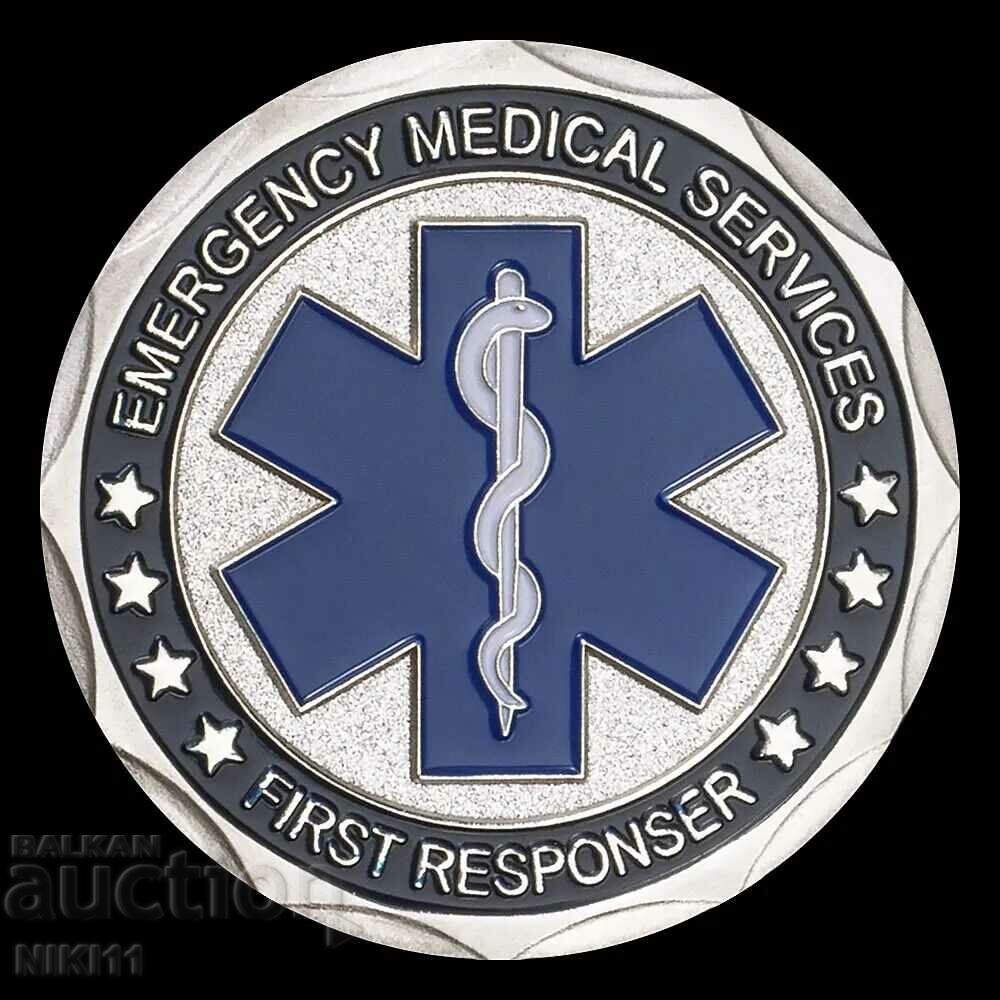 Auction  Coin emergency ambulance doctor paramedic