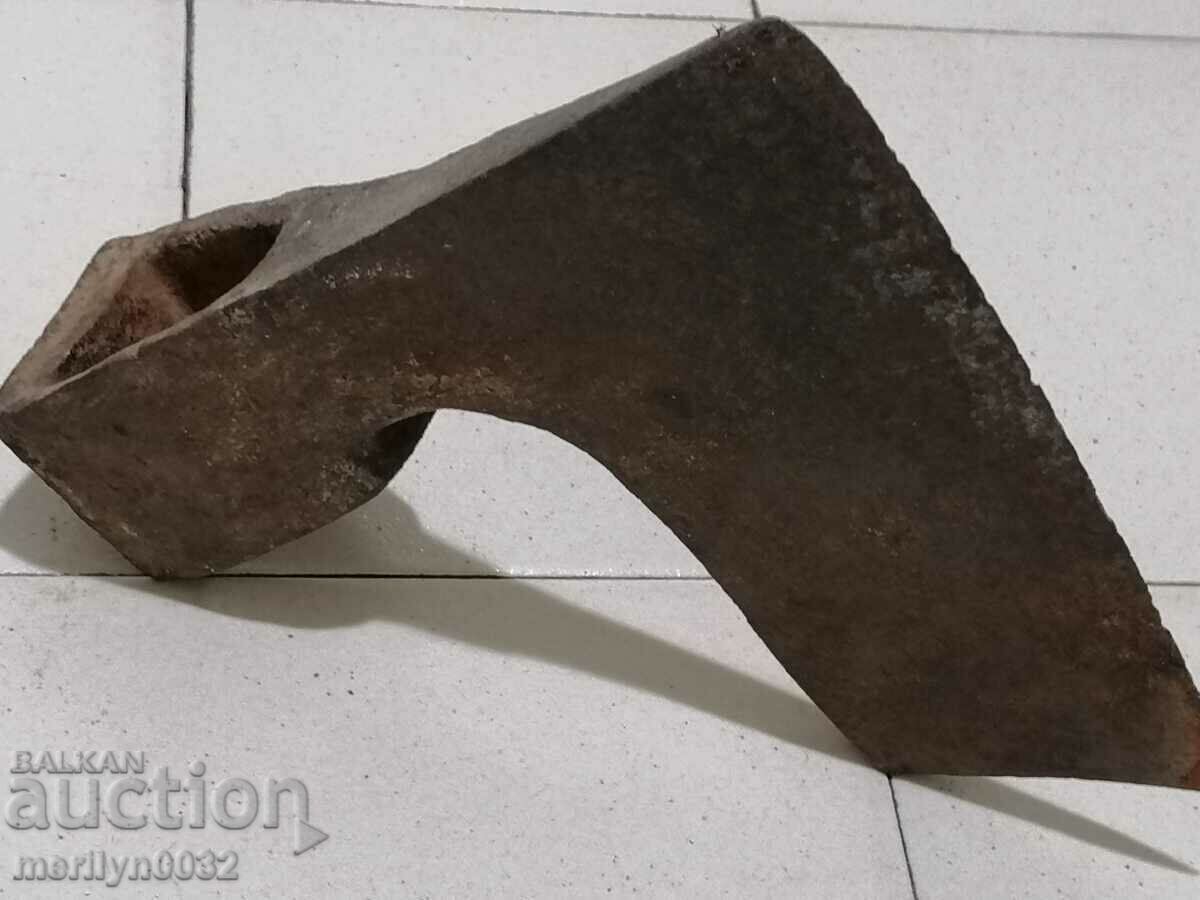 Old ax, axe, saber blade wrought iron with price 58.00 BGN | € 29.65 Old ax, axe, saber blade wrought iron with price 58.00 BGN | € 29.65