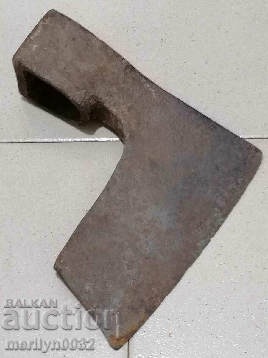 Old ax, axe, saber blade wrought iron - 6 Old ax, axe, saber blade wrought iron - 6