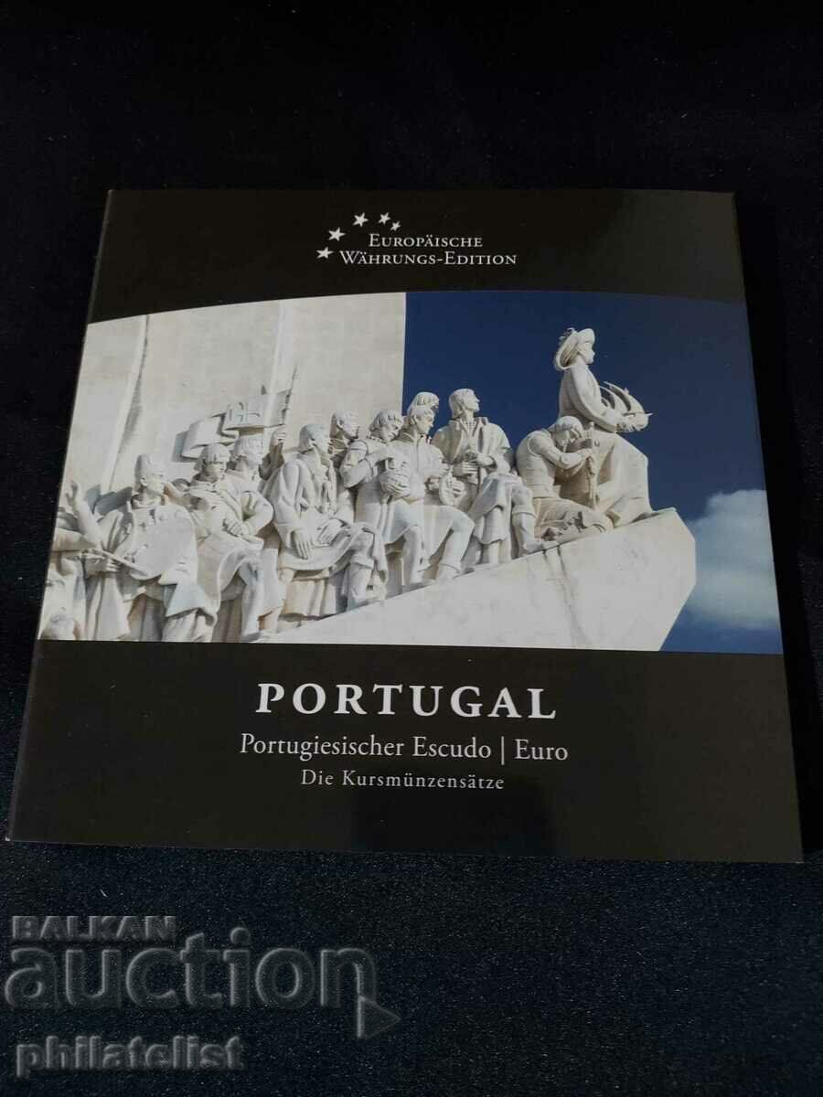 Complete set - Portugal in escudos 1992-2000 and Euro series