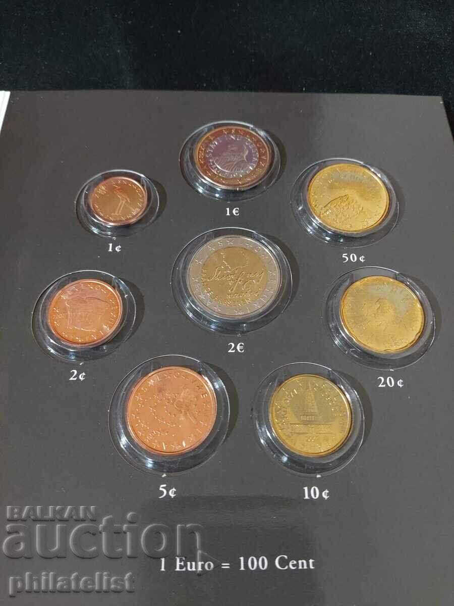 Complete set - Slovenia in tolars and Euro series 2007 with price 44.00 BGN | € 22.50 Complete set - Slovenia in tolars and Euro series 2007 with price 44.00 BGN | € 22.50