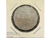 Australia 50 cents 1994