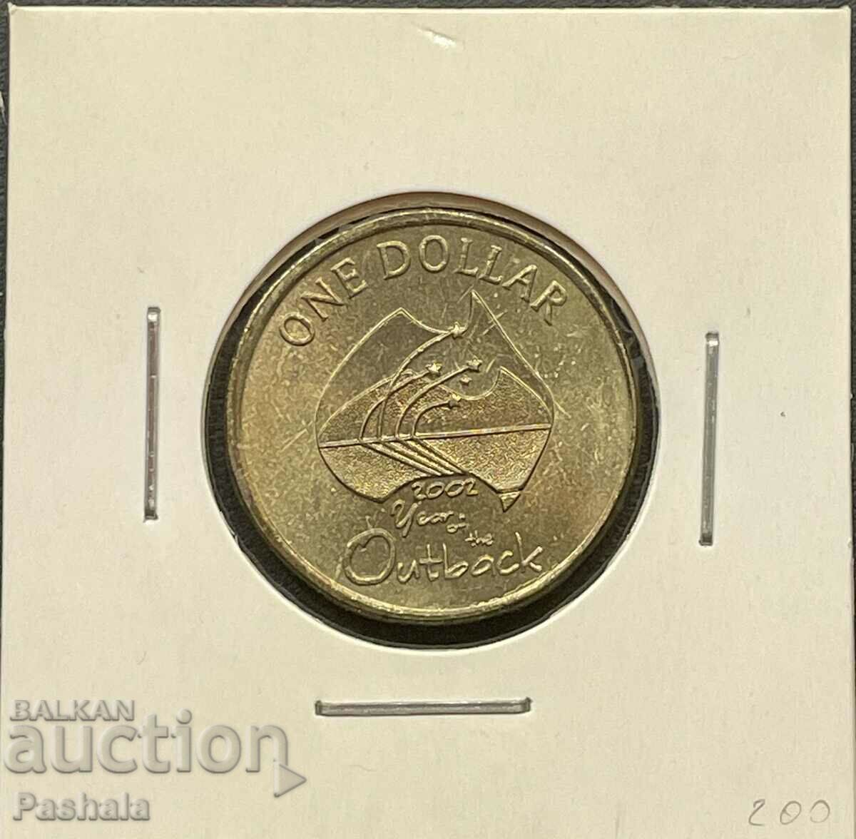 Австралия 1 долар 2002 г.