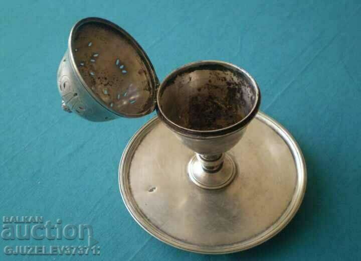 Auction  Radka Collectible Ottoman Turkish Islamic Silver Censer