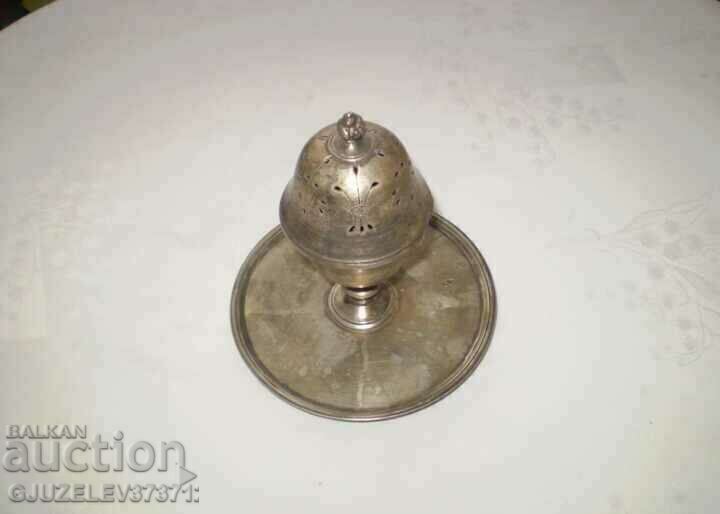 Delivery of Radka Collectible Ottoman Turkish Islamic Silver Censer