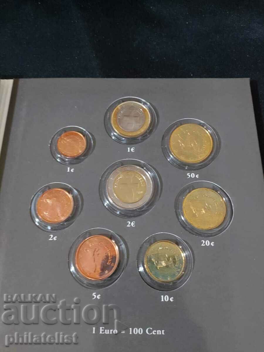 Complete set - Cyprus in cents and Euro series 2008 with price 44.00 BGN | € 22.50 Complete set - Cyprus in cents and Euro series 2008 with price 44.00 BGN | € 22.50