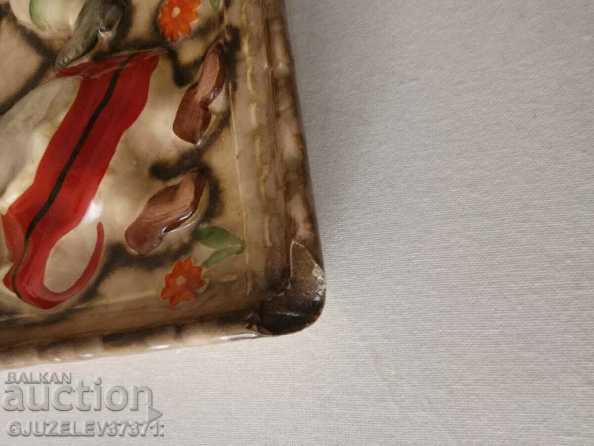 Auction  Antique Rare Collectible Wall Plaque Austria Tyrol