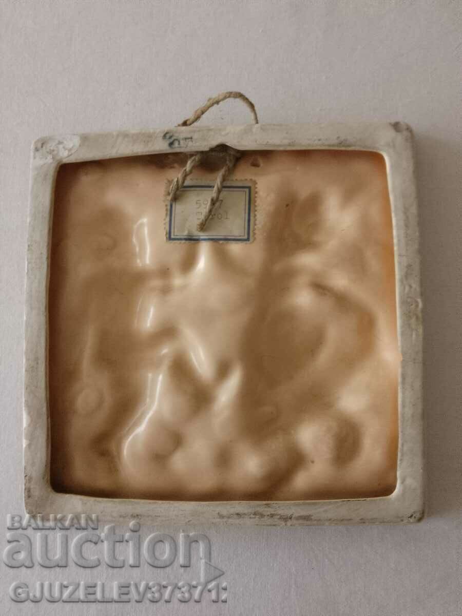 Delivery of Antique Rare Collectible Wall Plaque Austria Tyrol