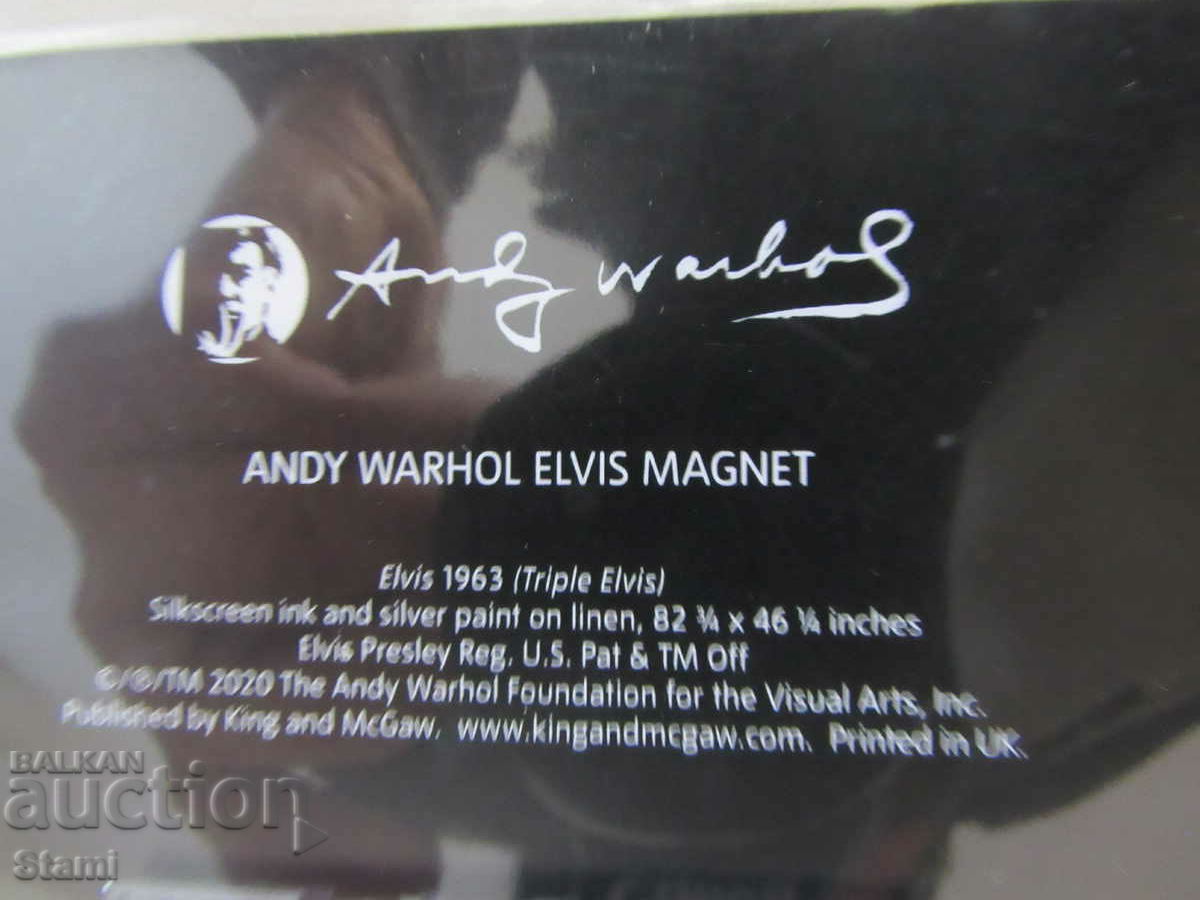 Metal magnet from London - Elvis Presley, UK - - 5