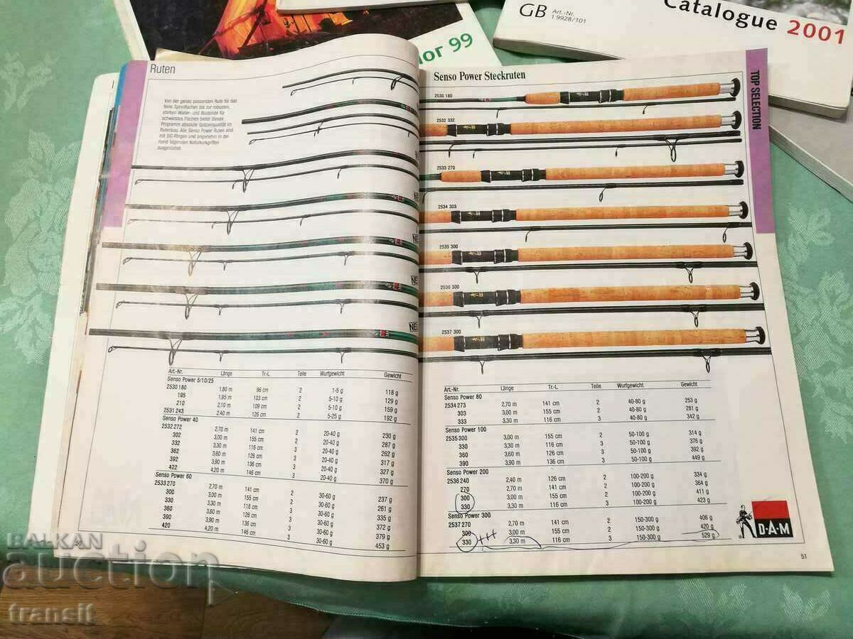 Fishing Catalogs 1998 Balzer,Dam,Sheaksper. with price 15.00 BGN | € 7.67 Fishing Catalogs 1998 Balzer,Dam,Sheaksper. with price 15.00 BGN | € 7.67
