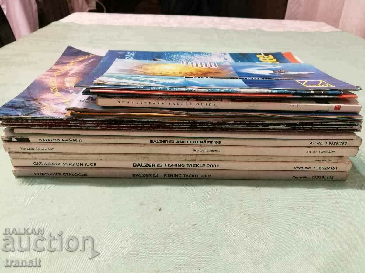 Fishing Catalogs 1998 Balzer,Dam,Sheaksper. - 7 Fishing Catalogs 1998 Balzer,Dam,Sheaksper. - 7