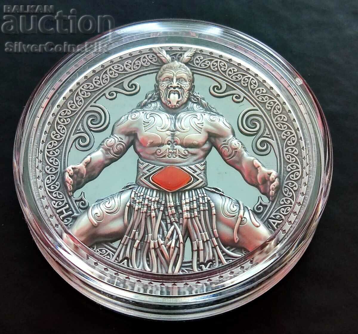 Silver 2 Oz Haka World Cultures 2020 with price 600.00 BGN | € 306.78