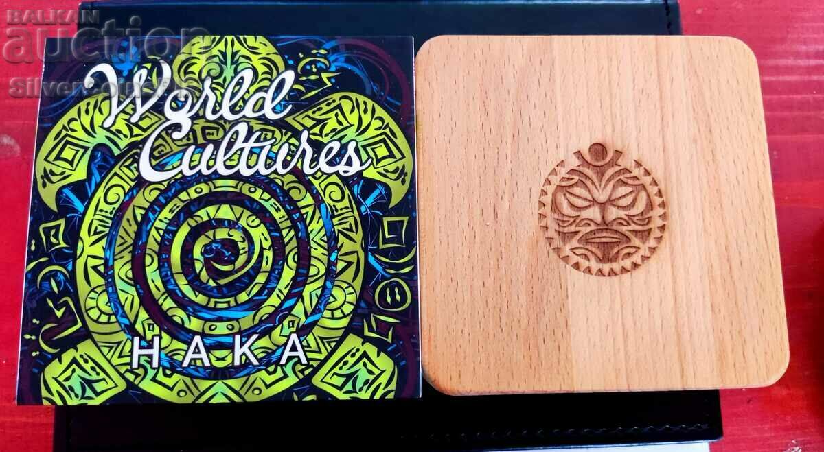 Silver 2 Oz Haka World Cultures 2020 - 6