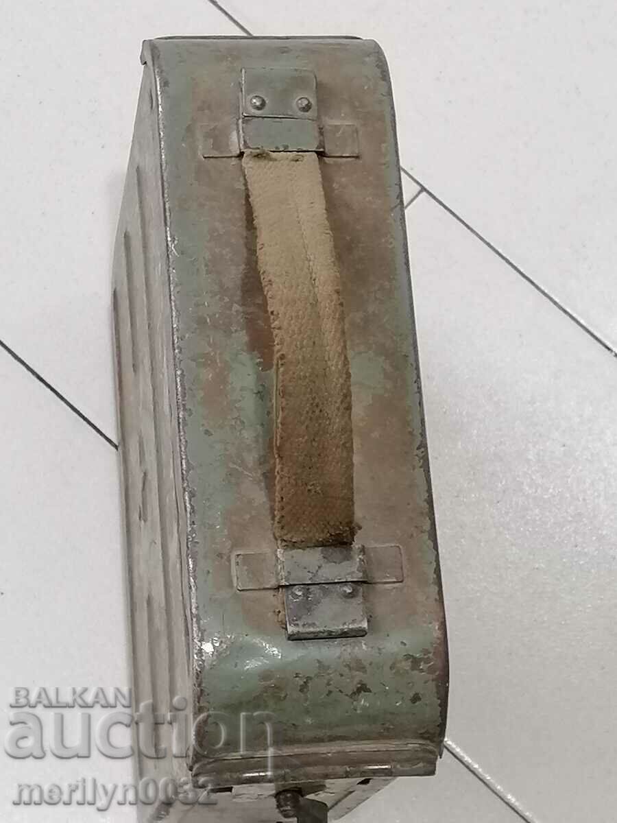 Auction Box for cartridges, cartridge box for machine gun Maxim USSR Auction Box for cartridges, cartridge box for machine gun Maxim USSR
