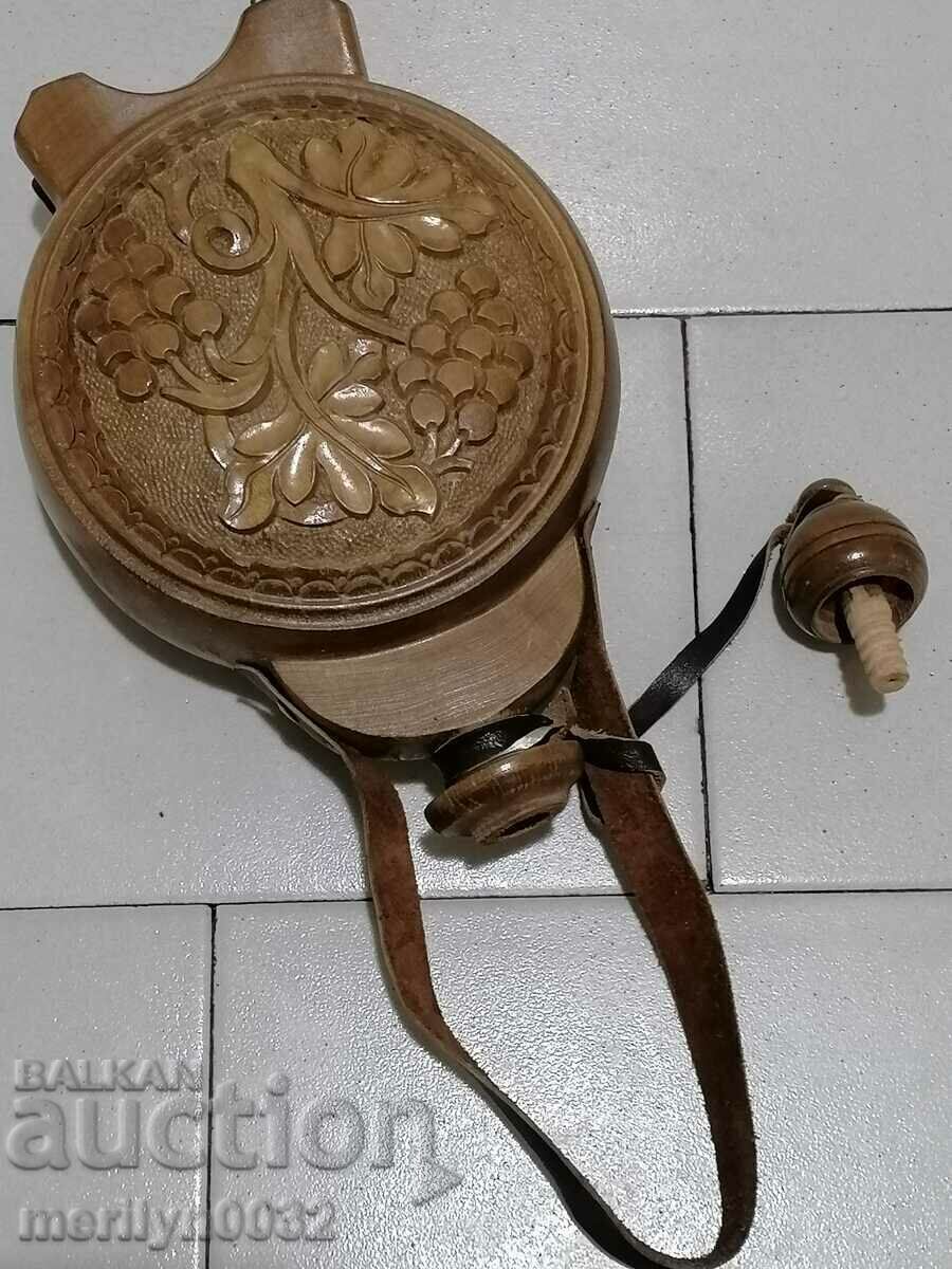 Carved baklica from walnut, buckel, wooden - 6 Carved baklica from walnut, buckel, wooden - 6