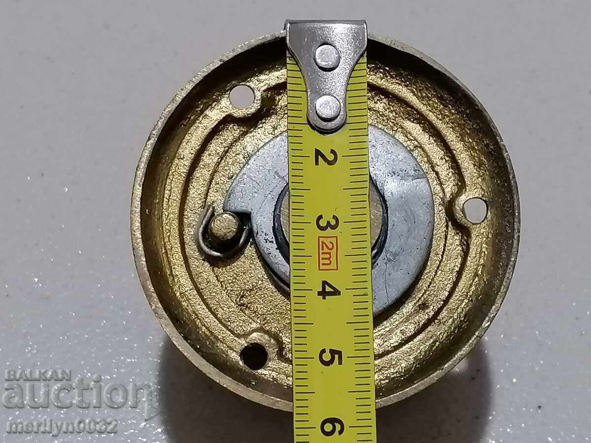 Old door handle bronze lock hardware - 6