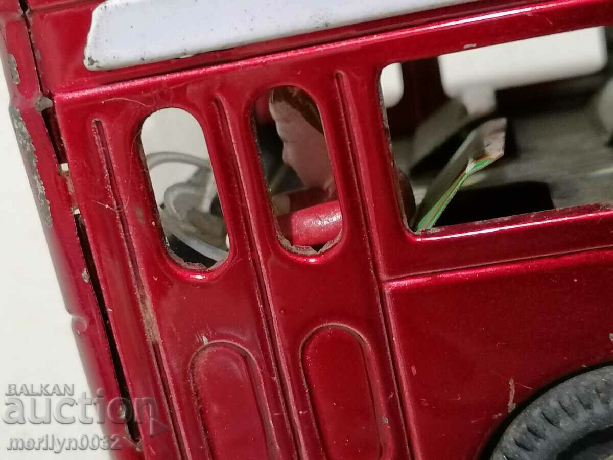 Children's tin toy bus, car, stroller - 7 Children's tin toy bus, car, stroller - 7