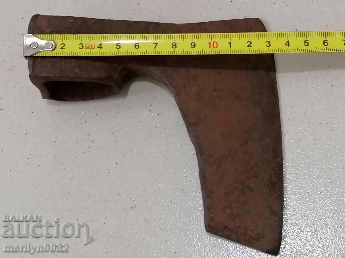 Old ax, axe, saber blade wrought iron - 5 Old ax, axe, saber blade wrought iron - 5