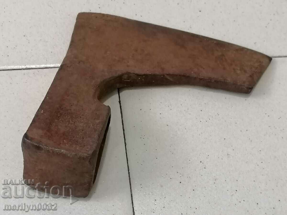 Old ax, axe, saber blade wrought iron - 7 Old ax, axe, saber blade wrought iron - 7