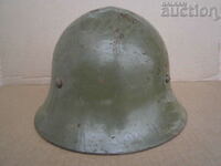 old helmet folded edge M36 M36 BULGARIAN ARMY