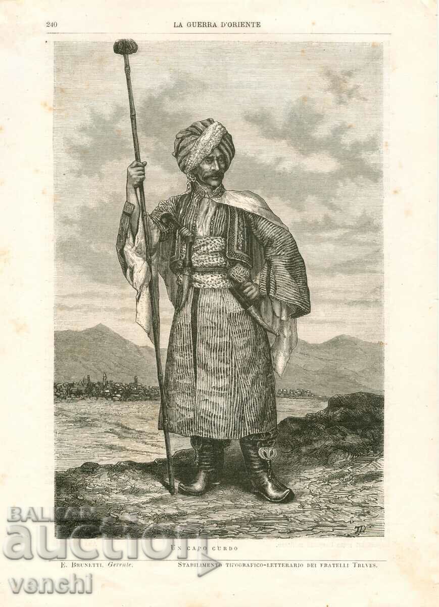 1877 - LA GUERRA DE ORIENTE - LEADER OF THE KURDS