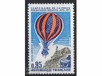1971. Franţa. 100 de ani.Poștă aeriană cu balon