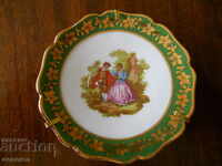 collectible porcelain plate-panel LIMOGES - France