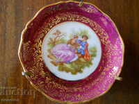 collectible porcelain plate-panel LIMOGES - France