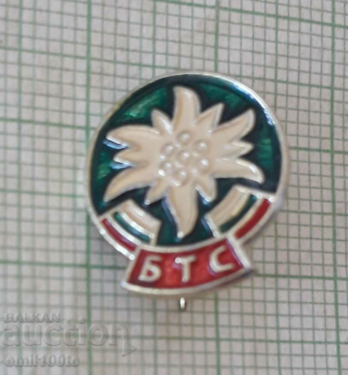 Badge - BTS Bulgarian Tourist Union