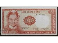 100 донг, dong, Виетнам, Vietnam 1966 г.UNC