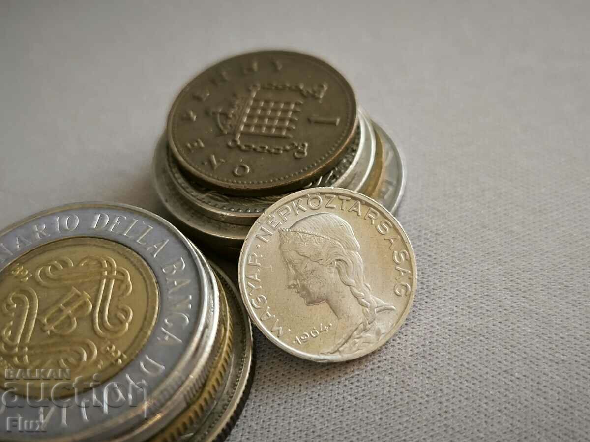 Coin - Hungary - 5 fillers | 1964 with price 1.25 BGN | € 0.64 Coin - Hungary - 5 fillers | 1964 with price 1.25 BGN | € 0.64