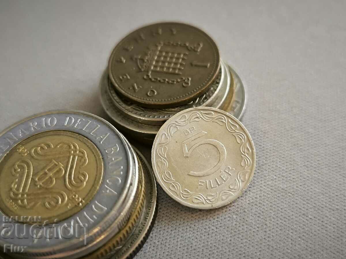 Monedă - Ungaria - 5 umpluturi | 1964