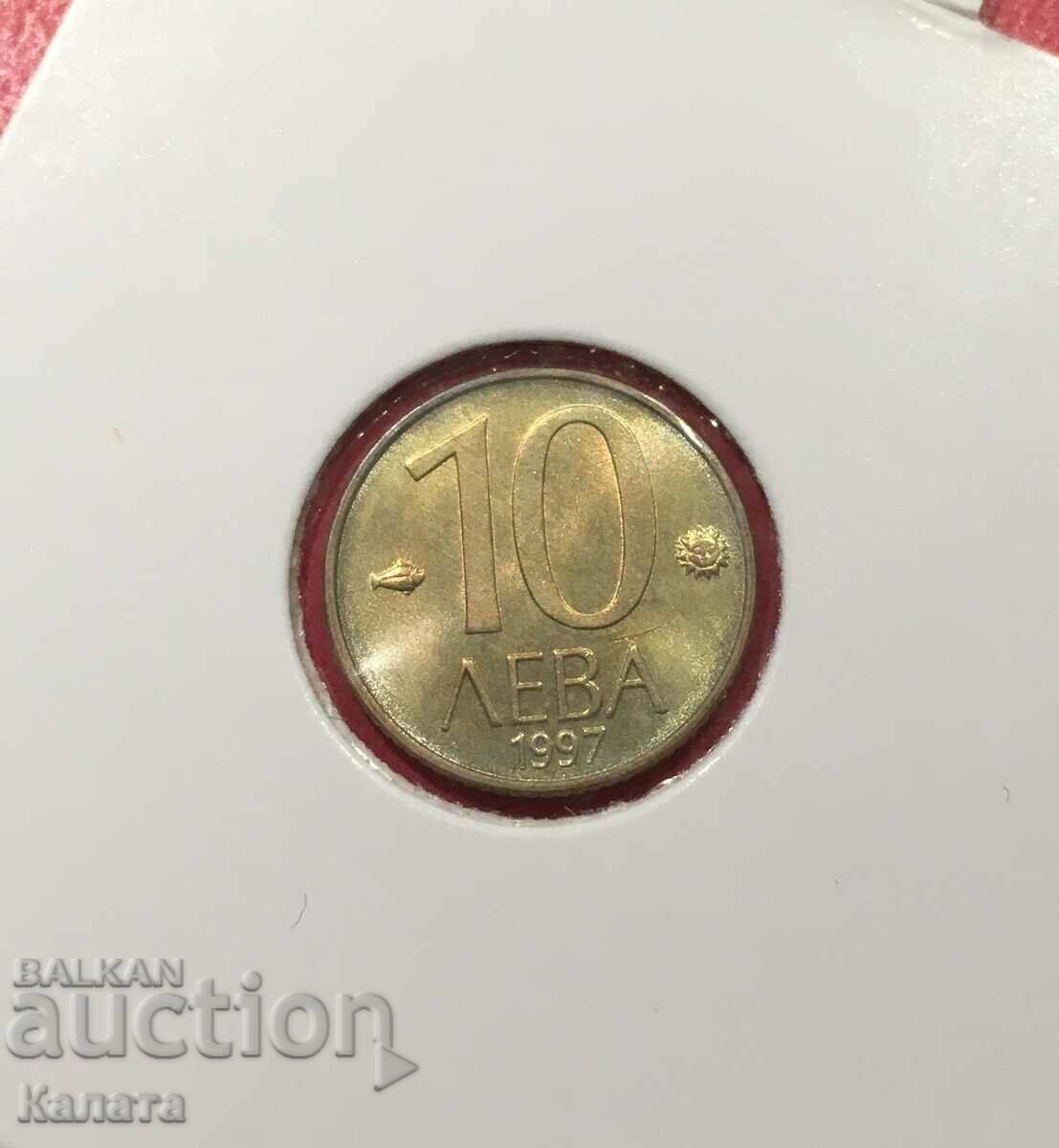 10 BGN 1997 with price 10.00 BGN | € 5.11 10 BGN 1997 with price 10.00 BGN | € 5.11