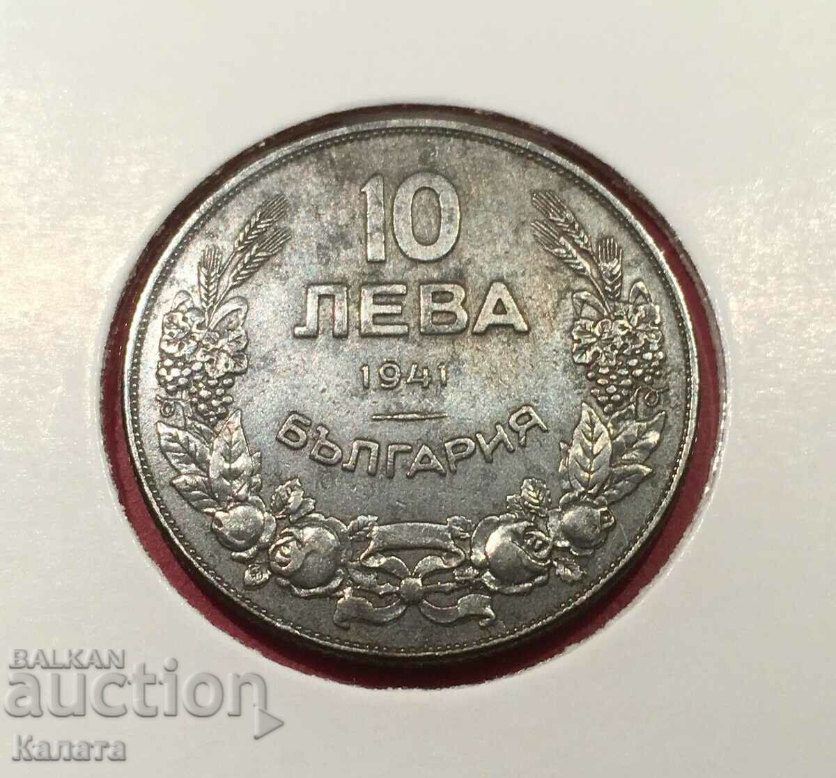 Auction 10 BGN 1941 Auction 10 BGN 1941