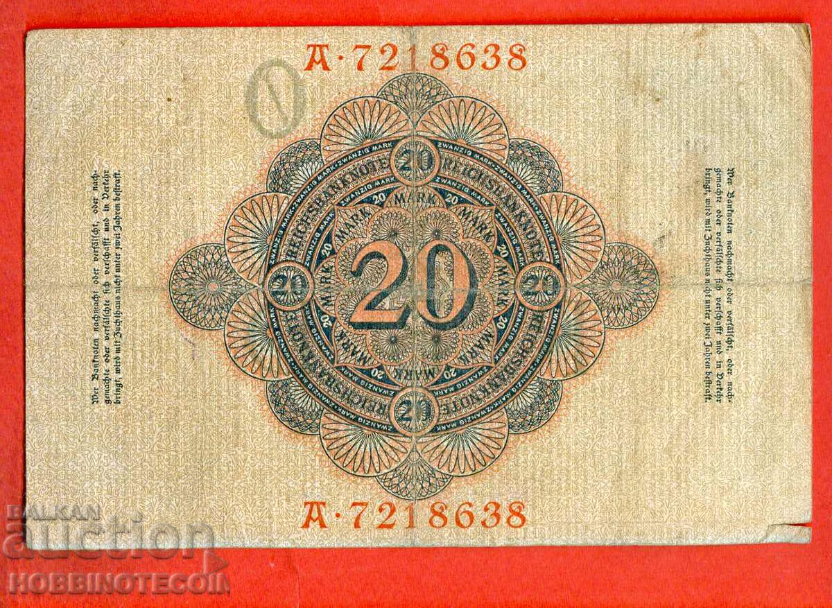 GERMANY GERMANY 20 Stamps - issue - issue 1908 with price 2.29 BGN | € 1.17 GERMANY GERMANY 20 Stamps - issue - issue 1908 with price 2.29 BGN | € 1.17