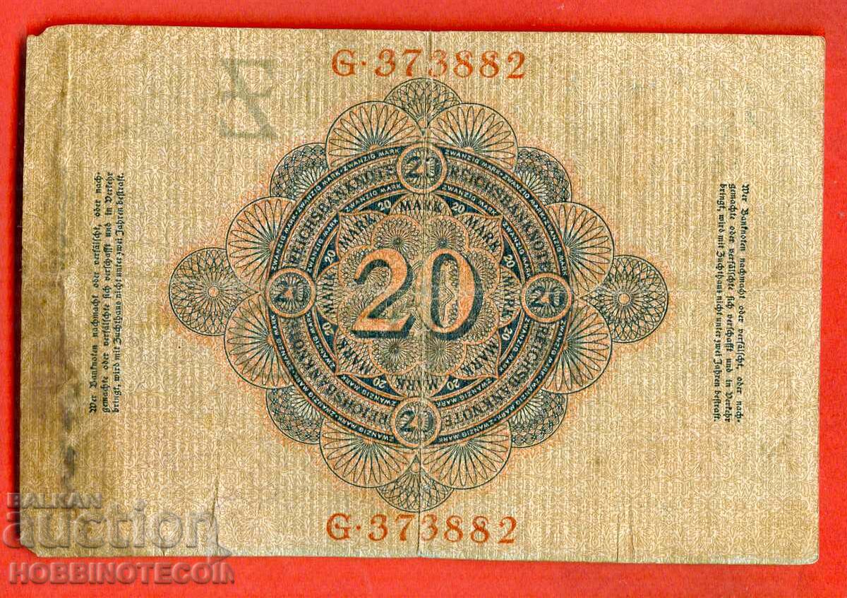 GERMANY GERMANY 20 Stamps - issue - issue 1910 with price 2.29 BGN | € 1.17 GERMANY GERMANY 20 Stamps - issue - issue 1910 with price 2.29 BGN | € 1.17